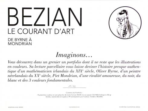 Bézian"le courant d'art" portfolio numérotée signée limitée à 99 ex.