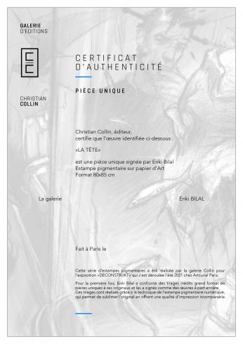 Certificat UNIK La Tête