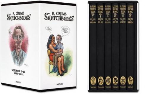 CRUMB - Album relié Coffret Luxe - "Sketchbooks"
