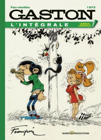 FRANQUIN . Album "Gaston L'Intégrale  - 1973 V.O-fac similés
