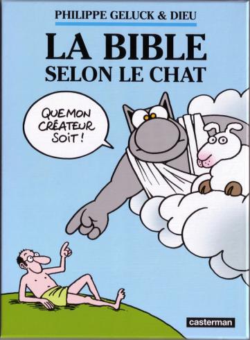 Geluck -Albums " La bible selon le chat"