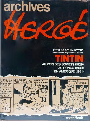 Hergé . "Archives" Tome 1