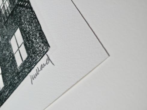 Juillard-Estampe " New-York Paris 3 " numérotée signée 50ex.