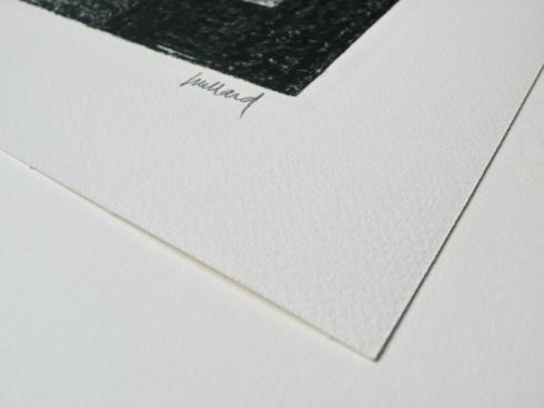 Juillard-Estampe "New-York... Paris  "  grand format carré- Numéroté et signé à 25ex.