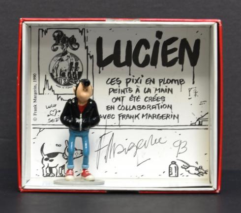 MARGERIN  . Rare pixi "Lucien " certificat signé