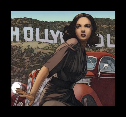 Miles HYMAN • Estampe "Hollywood"