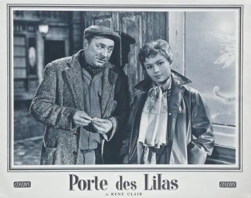 Photo originale du film "Porte des Lilas" • 7/10 Vintage 1957