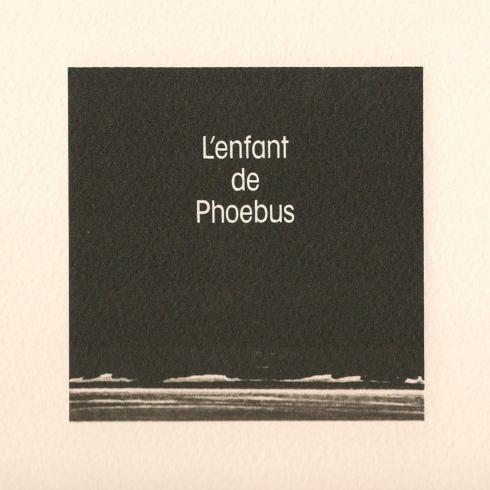 Schuiten . "L'enfant de Phoebus" - Livret de 6 pages lithographiées