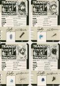 BILAL rare ensemble pièces d'identité Transit