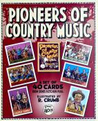CRUMB. Affiche cartonnée "Pioneers of country music""