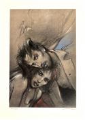 Enki BILAL • "JULIA & ROEM" Affiche Édition d'Art numérotée, signée, limitée à 301 