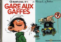 Franquin • Album  "Gare aux gaffes" Marsu production