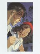 Gibrat - Affiche édition d'Art "Jeanne et Mattéo "signée