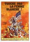 GIRAUD . AFFICHE ciné originale vintage " Touche pas à la femme " 1974