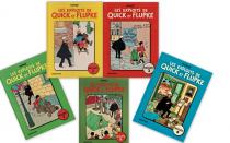 Hergé. "les exploits Quick et Flupke" recueils 1-2-3-4-5