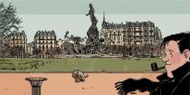 Tardi "Nestor Burma 11 ème arr. de Paris" Affiche édition d'art