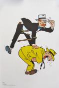 TILLIEUX . Affiche "Gil Jourdan : Libellule et Crouton"